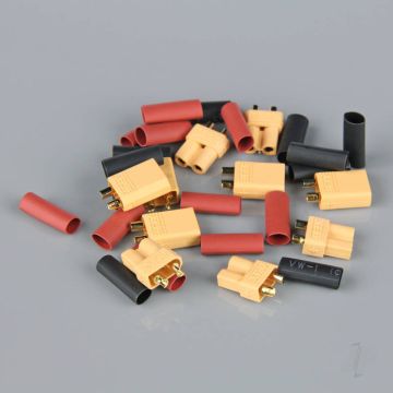 XT30 Pairs including Heat Shrink (5 pcs) RDNAC010017