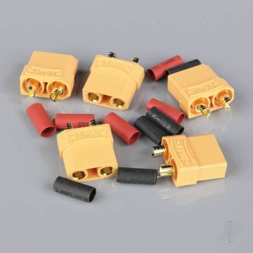 XT90 Female including Heat Shrink (Battery End) (5 pcs) RDNAC010036