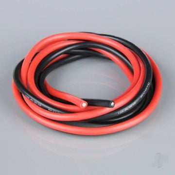 Silicone Wire, 12AWG, 680 Strand, 4ft / 1.2m Red-Black RDNAC010140