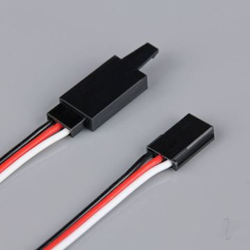 Futaba HD Extension Lead with Clip 100mm RDNAC010200