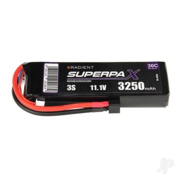 3S 3250mAh 11.1V 30C Deans (HCT) Radient LiPo RDNB32503S30H