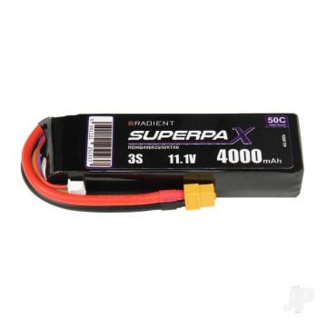 3S 4000mAh 11.1V 50C XT60 Radient LiPo RDNB40003S50XT60