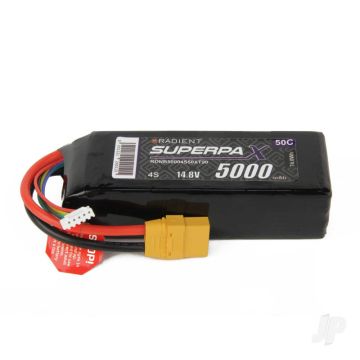 4S 5000mAh 14.8V 50C XT90 Radient LiPo RDNB50004S50XT90
