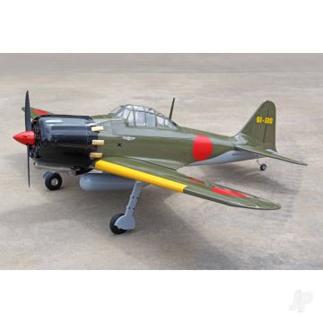 A6M Zero (20cc) 1.7m (66.9in) with 84° Electric Retracts SEA123NG