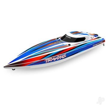 Traxxas Disruptor VXL 4S 1:10 26in Electric Brushless Race Boat - Blue