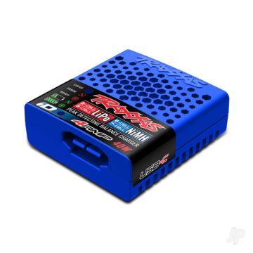 Traxxas USB-C Multi-Chemistry Charger 40W 6-7 Cell NiMH/ 2-3 Cell LiPo with iD