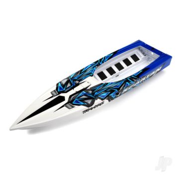 Traxxas Spartan Hull - Blue Graphics 