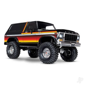 Traxxas TRX-4 1979 Ford Bronco 1:10 4x4 Electric RTD All-Terrain Crawler with Clipless Body - Sun