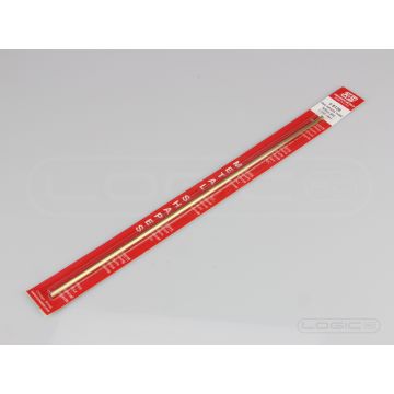 12" Round Brass Tube 5/32" (Pk1) .014 Wall W-KS8128