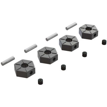 Wheel Hex Metal 12mm (4) Z-AR310816