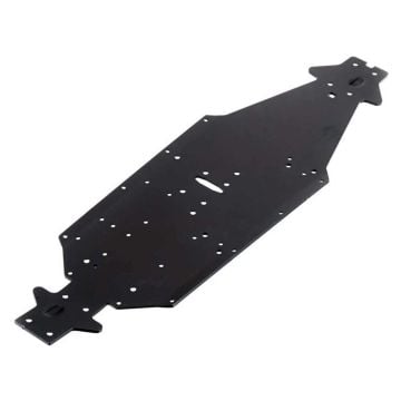 Chassis Aluminum LWB Silver/Blue Kraton Z-AR320197