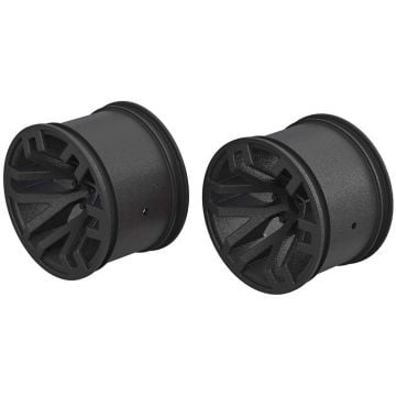 MT 2.8 Wheel 14mm Hex Black (2) Z-AR510097