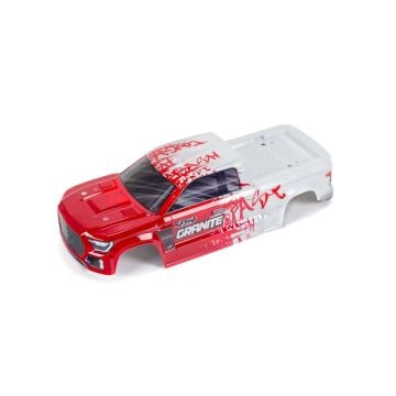 Arrma Granite 4X4 BLX Finished Body Red Z-ARA402306