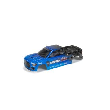 Arrma 1/10 Granite 4X2 Painted Decaled Trimmed Body Blue/Black Z-Ara402344