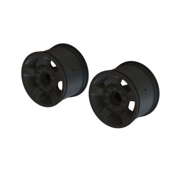 2.8" Wheel 14mm Hex (Black/2) Z-ARA510116