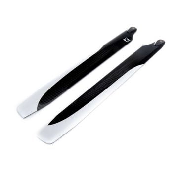 Carbon Fiber Rotor Blade Set, 230mm Z-BLH1410