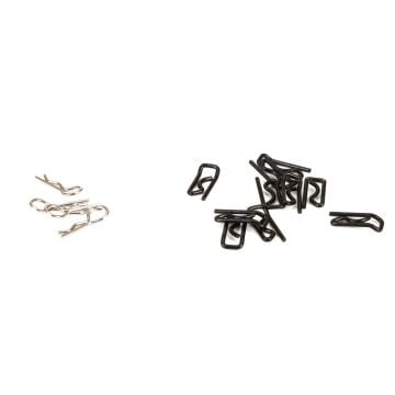 Body Clip, Large (10) & Small (4): 1:5 4wd DB XL Z-LOS256005