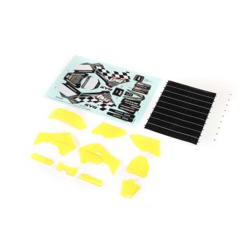 Promoto-MX Yellow Plastics with Wraps