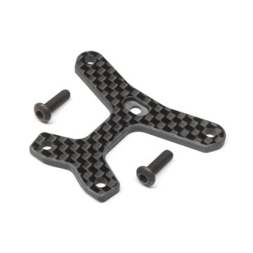 tlr Carbon Front Top Brace, Medium Flex: 22X-4 Z-TLR331057