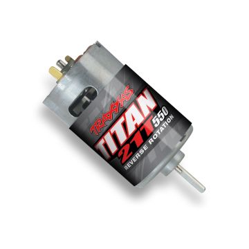 Motor, Titan 550, reverse rotation (21-turns/ 14 volts) (1) Z-TRX3975R