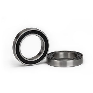 Ball bearing, black rubber sealed(17x26x5mm)(2) Z-TRX5107A