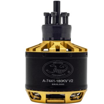 Scorpion Brushless Motor V5 5024-535kv 6mm x 55mm Shaft