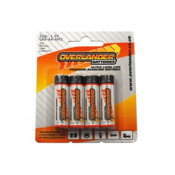 Premium Alkaline Batteries - AA 4pack OV-2671