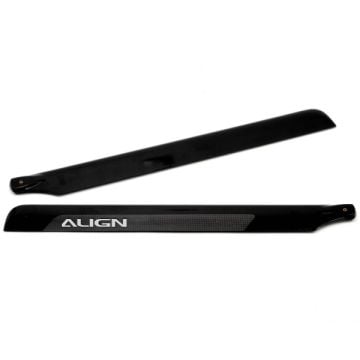 Align 600D Carbon Fibre Blades-Black - B Grade HD600CZT