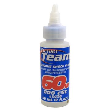 Team Associated Silicone Shock Oil 60WT 59ml/2oz AS5436