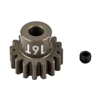 Associated Ft Pinion Gear 16T Mod 1 5Mm Shaft - Aluminium