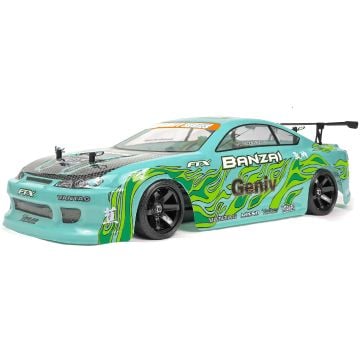 FTX Banzai 1/10 Street/Drift Nitro 4WD RTR - Blue FTX5534B