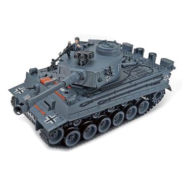 Brother Tank RC Tank 1:18 German Tiger 1 - Grey