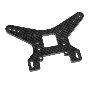 Corally Shock Stay Graphite, 4Mm Rear 1 Pc