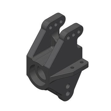 Corally Composite Rear Upright, Wide 1 Pc