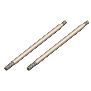 Corally Shock Shaft 66Mm Rear, Steel 2 Pcs