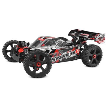 Corally Spark Xb6 6S Brushless, Basher Buggy Roller - Red