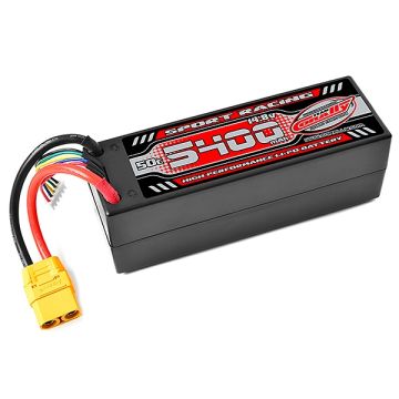 Corally Sport Racing 50C Lipo, Battery 5400Mah 14.8V Xt90 4S