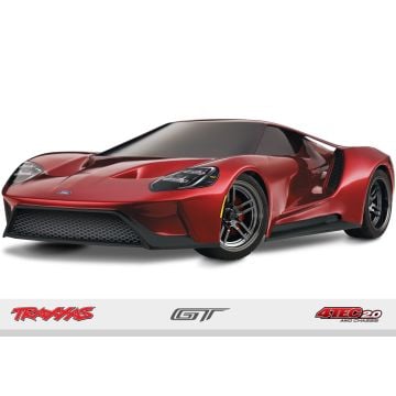 Traxxas Ford GT Blue TRX83056-Red