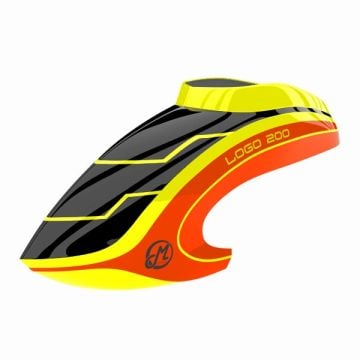 Canopy LOGO 200 neon-yellow/neon-orange 05479