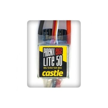 Castle Phoenix Edge Lite 50 32V 50-Amp ESC w/5-Amp BEC 010-0113-00(P-CC11300)