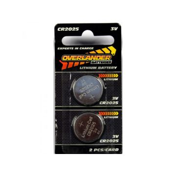 Lithium CR2025 Coin Cell (Button Cell) 3V SKU1807