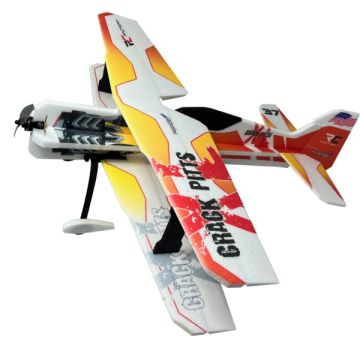 RC Factory Crack Pitts XL 1000mm Aerobatic Bi-Plane