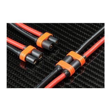 Supra-X PRO 4mm (8M, 8F, Black Housing, ORG Cap) REB4812PROD4