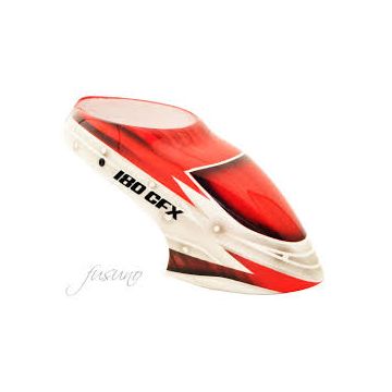 FUSUNO Red Assassin Airbrush Fiberglass Canopy Blade 180 CFX FUC-B180-02