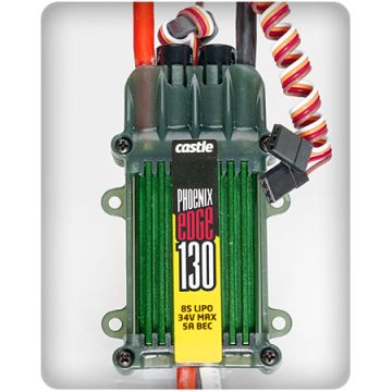 Castle Phoenix Edge 130 32V 130 Amp ESC w/5-Amp BEC 010-0099-00