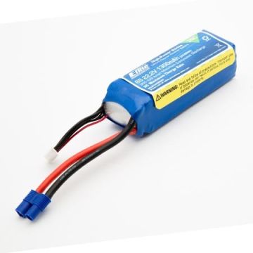 22.2V 1300mAh 6S 30C LiPo 13AWG EC3 EFLB13006S30