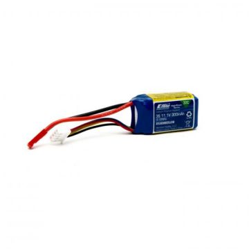 E-flite 300mAh 3S 11.1V 30C LiPo JST EFLB3003SJ30