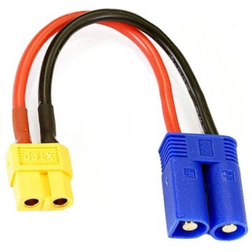 Etronix Female Xt-60 To Male Ec5 Plug Connector Adaptor