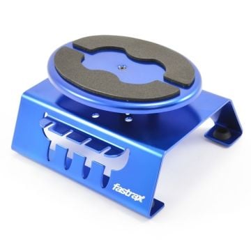 Fastrax Blue Alum Locking Rotating Car Maintenance Stand W/Magnet FAST407B