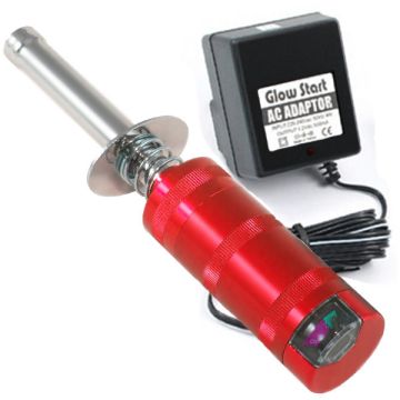 Fastrax Aluminium Metered Glow Starter W/2100Mah Battery & Charger
